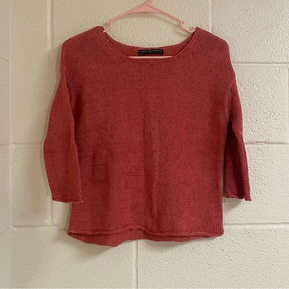 Peruvian Connection Knit Pima Cotton Sweater - Picture 1 of 4